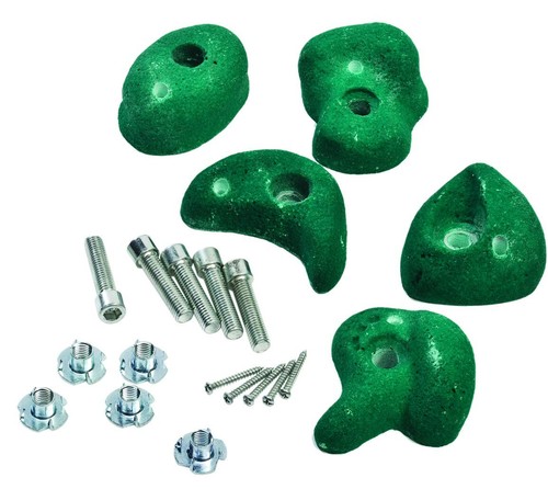 Climbing stones green - climbing, 5