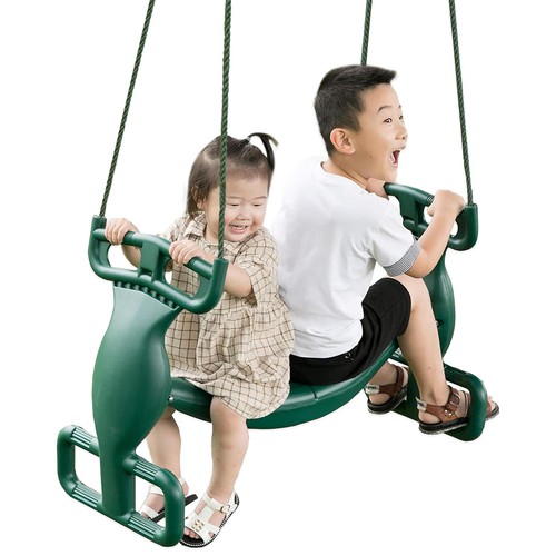 Tandem swing for - kids, two