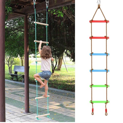 Kids outdoor climbing - climbing, ladder