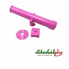 Kids Pink telescope for play