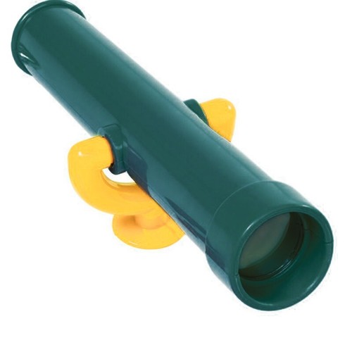 Kids green telescope for play - telescope,